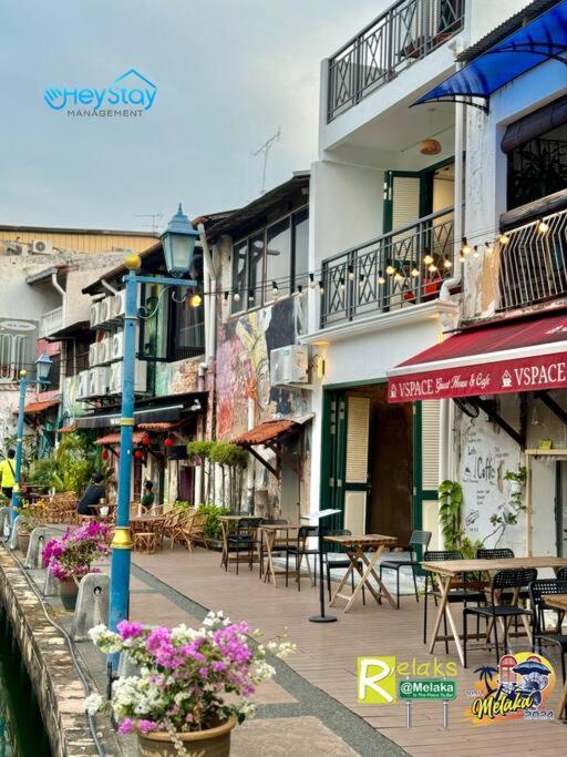 Heritage House 16Pax Riverview 3 Mins Walkjonker Villa Malacca Exterior photo